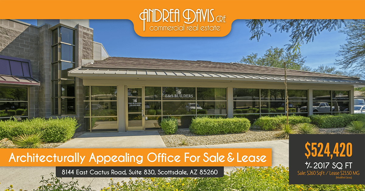 SOLD: Architecturally Appealing Office For Sale & Lease