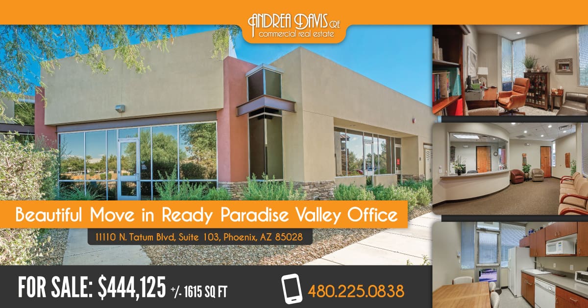 SOLD: 11110 N. Tatum Blvd, Suite 103, Phoenix, AZ 85028