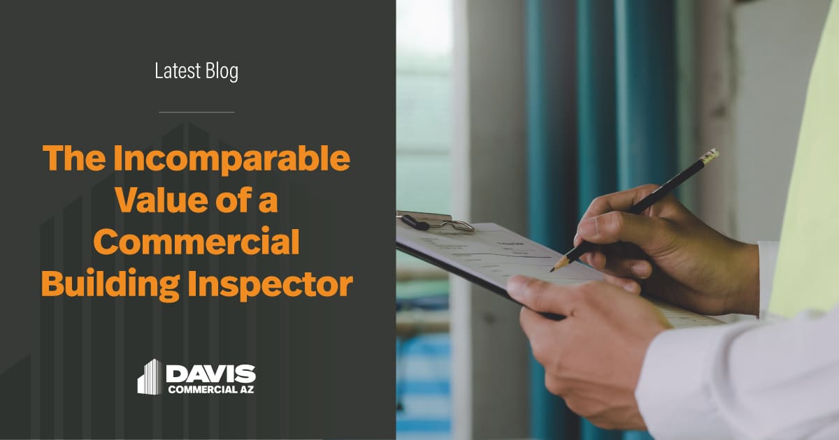 The Incomparable Value of a Commercial Building Inspector