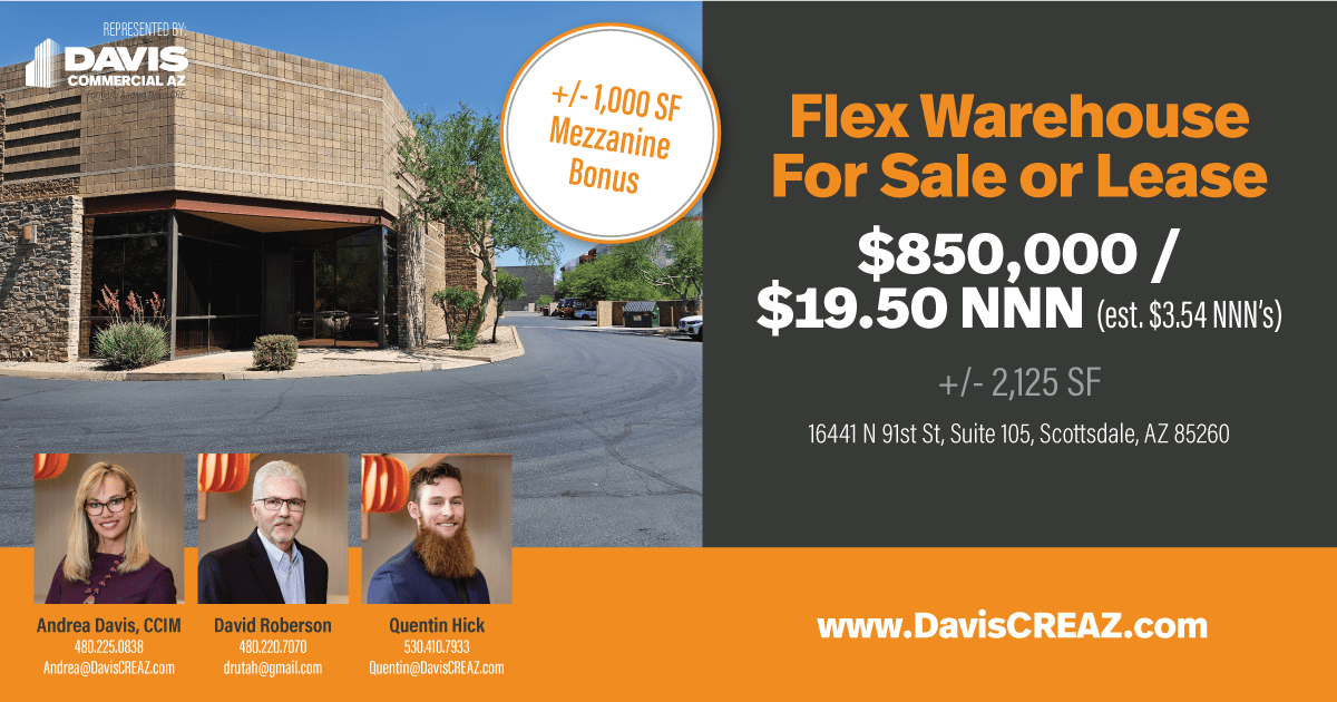 Scottsdale Flex Warehouse For Sale or Lease