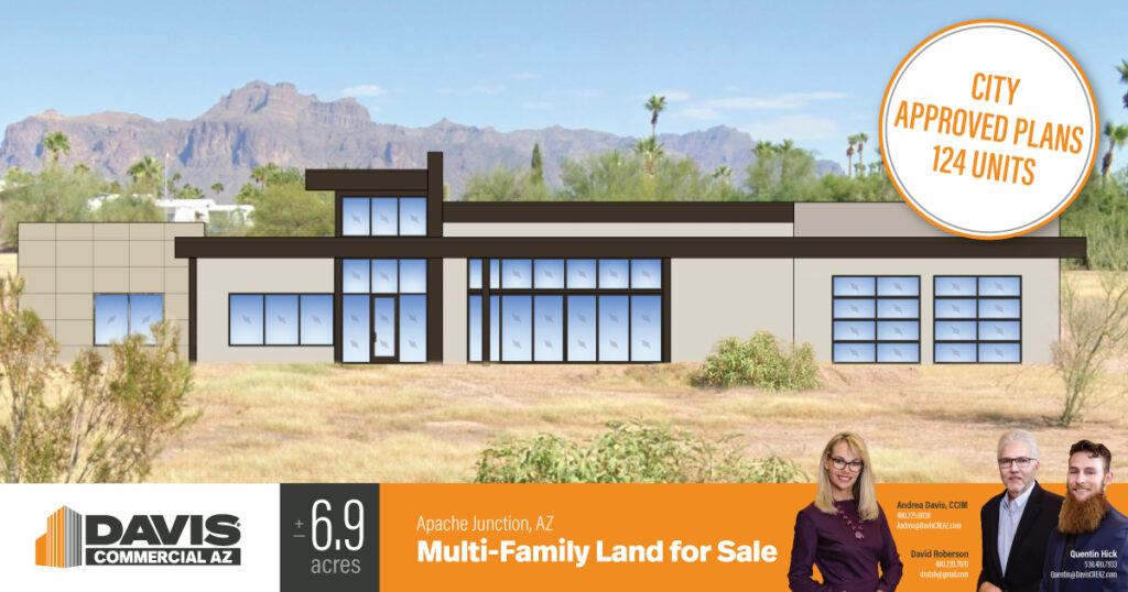 6.9 Acre Multifamily Lot For Sale in Apache Junction DCREAZ AZ
